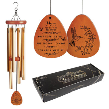 Memorial Gifts for Loss of Mom- Sympathy Wind Chimes, Sympathy Gifts for Loss of Loved one, Bereavement Gifts for Loss of Mother.