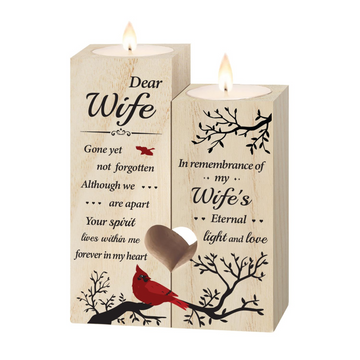 Memorial Gifts - Memorial Candle Gifts for Loss of Wife- Sympathy Gifts for Loss of Wife, Bereavement Gifts for Loss of Wife