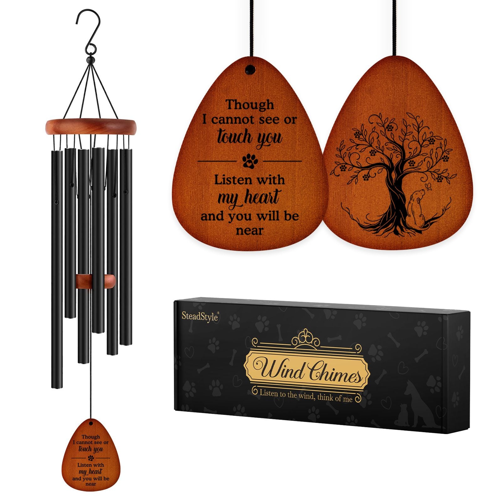 Memorial Wind Chimes for Loss of Pet