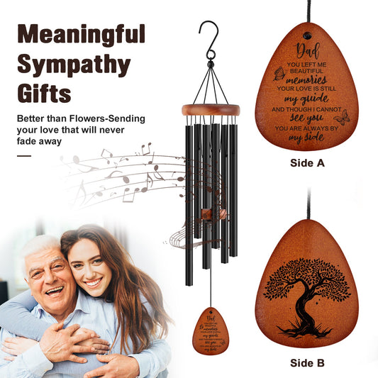 Listen to the Wind Memorial Chime Memorial Wind Chime In Loving Memory Dad Wind Chime