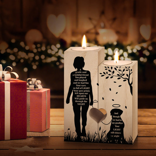 Pet Memorial Gifts, Memorial Candle Gifts for Loss of Pet, Sympathy Gifts