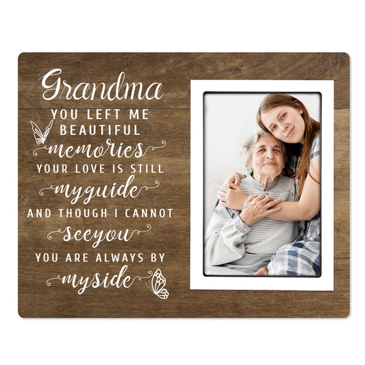 Memorial Picture Frames for Loss of Grandmother Wooden Frames for Memorial Gifts