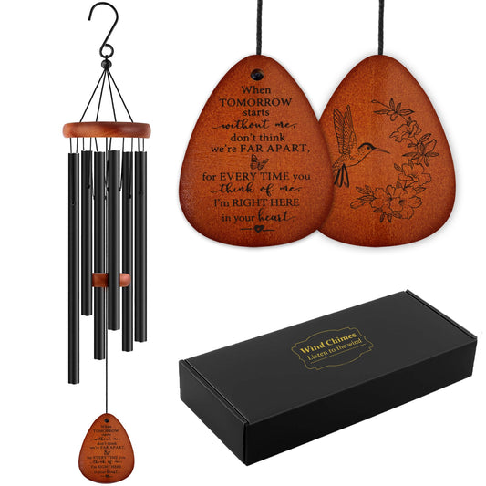 Memorial Wind Chimes for Loss of Loved One Prime Heartfelt Memorial Gift